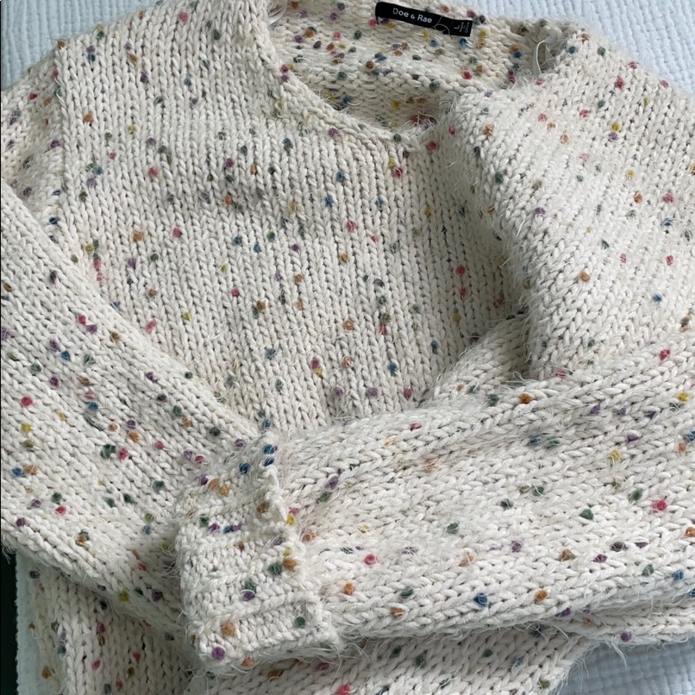 Doe & Rae Mini Pom Sweater - Picture 4 of 4